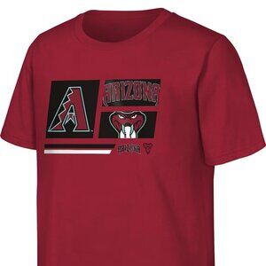 Youth L Arizona Diamondbacks Red Short Sleeve T-shirt